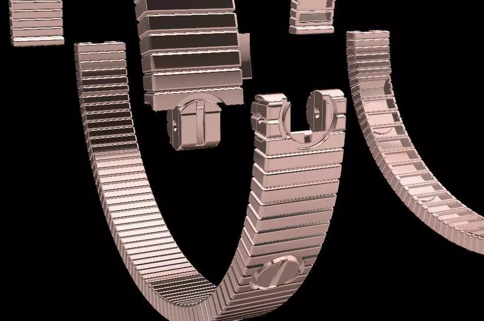 Love Unlimited Bracelet 3D Model 3D print model_10