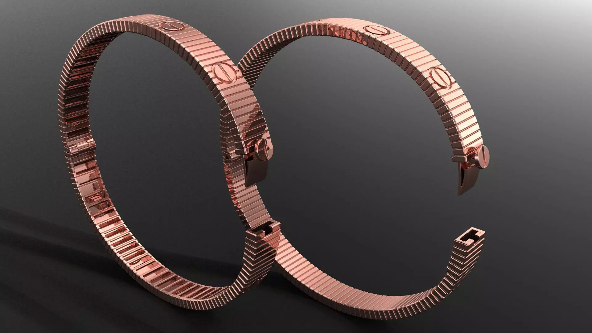 Love Unlimited Bracelet 3D Model 3D print model_3