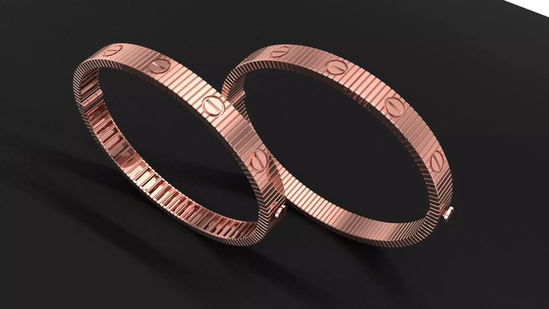 Love Unlimited Bracelet 3D Model 3D print model_0