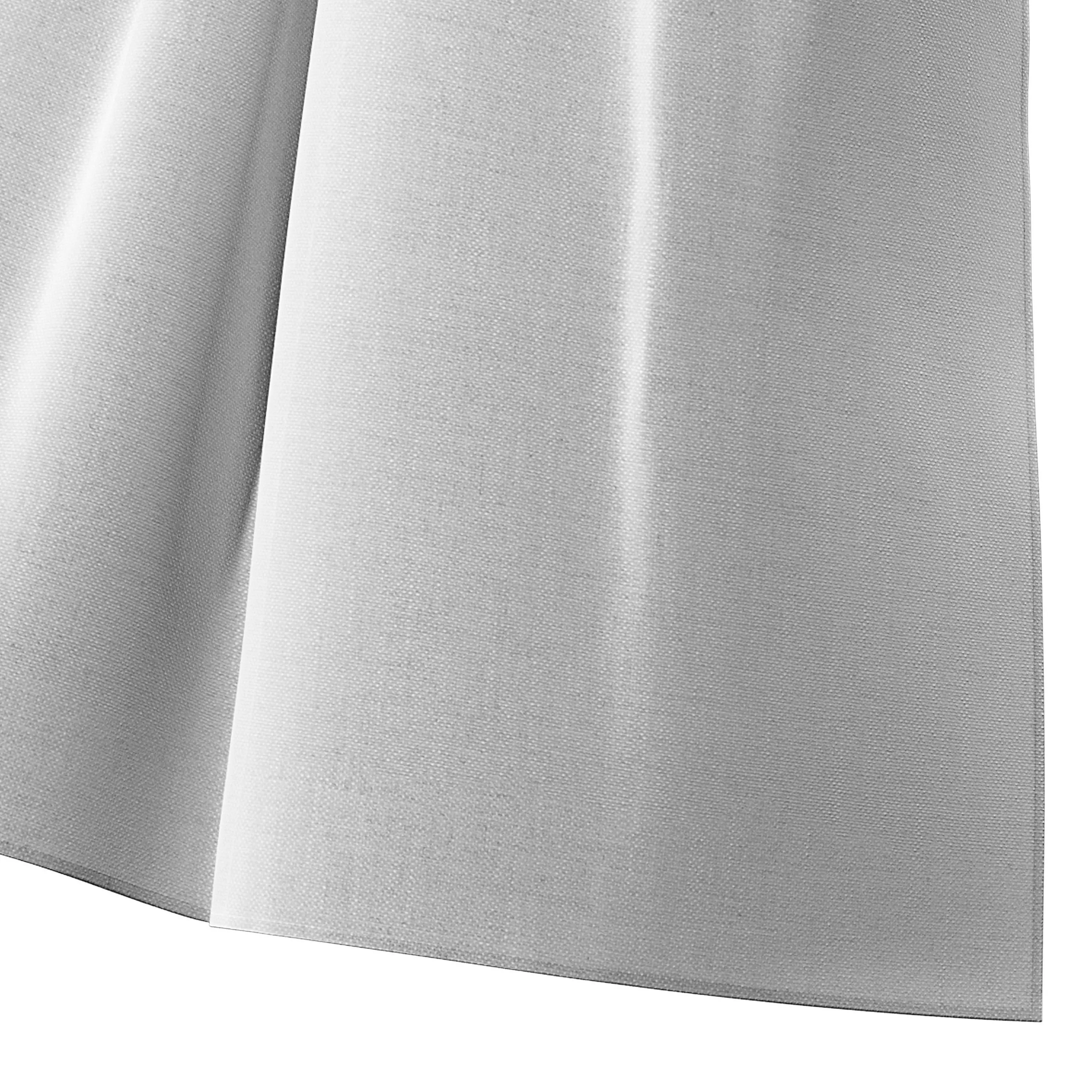 Curtain set in the wind  Low-poly 3D model_2