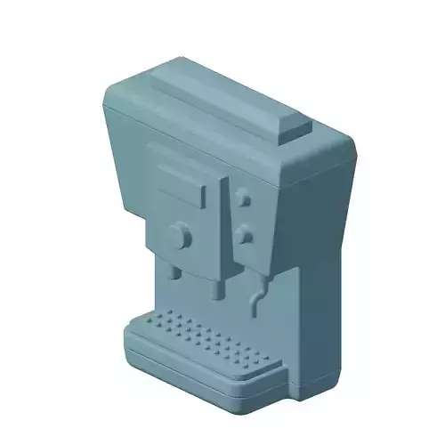 Plastic Coffee Maker Machinery Toy