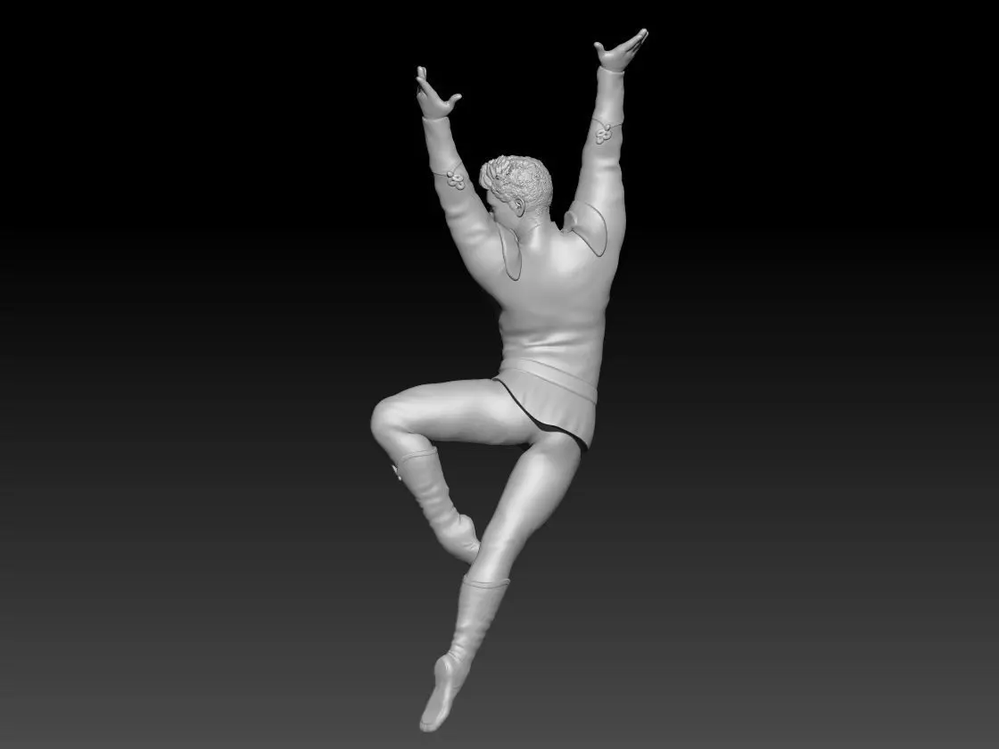 Nutcracker Dance Poses boy 3 3D print model_2