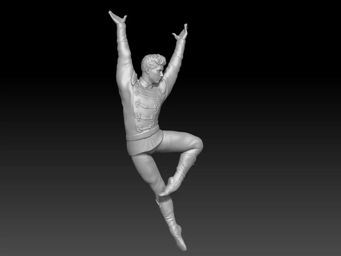 Nutcracker Dance Poses boy 3 3D print model_3