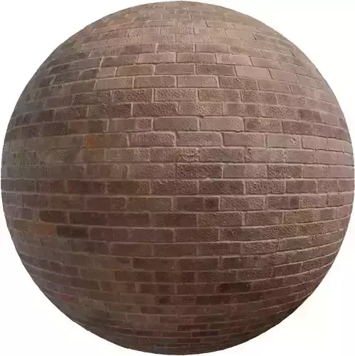 High Res Aged Clay Brick Floor 