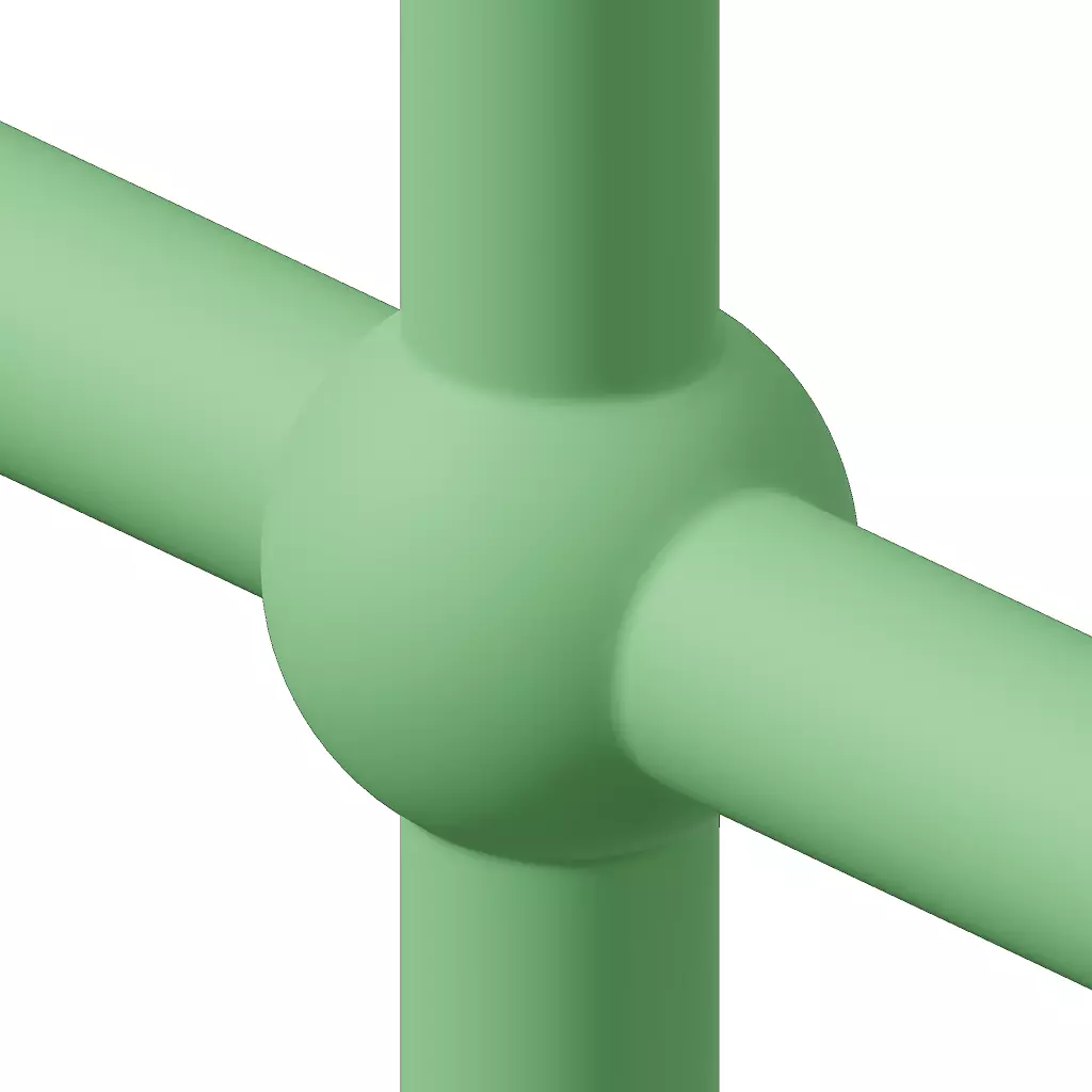 Plastic Universal Lug Wrench Toy 3D model_3