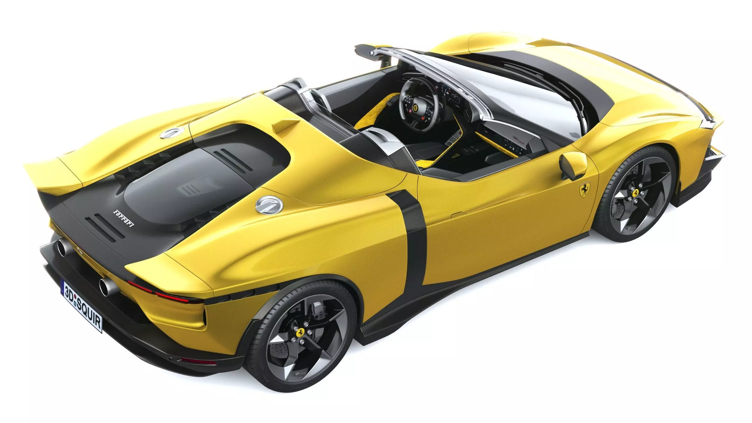 Ferrari 849 Testarossa Spider 2026 3D model_10