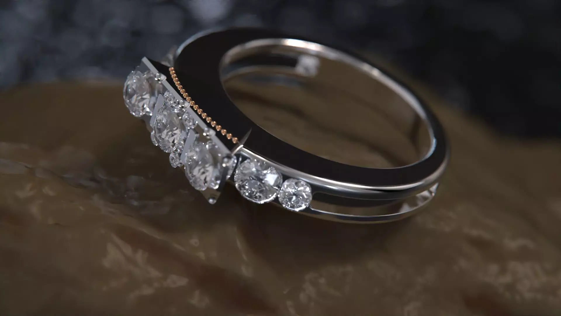 Crystal Geometry ring vol5 3D model_2