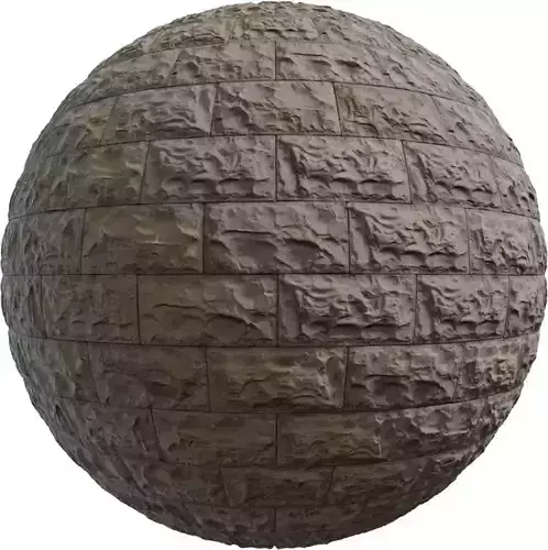 Rough Chiseled Ashlar Stone Tiles 