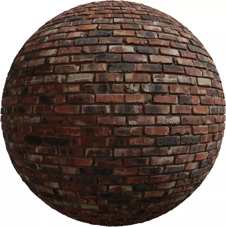 Industrial Reclaimed Brick Wall Texture_0