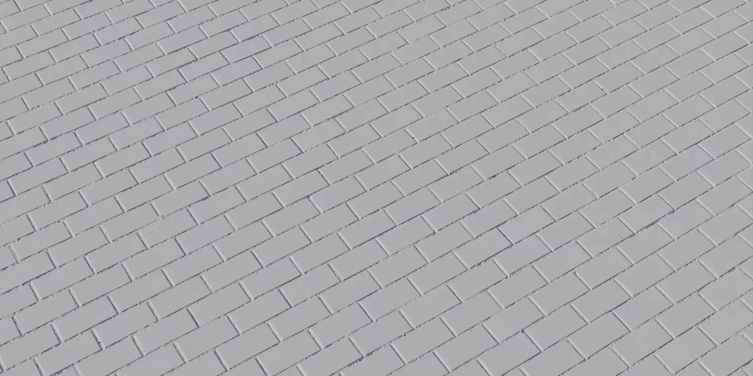 Modern Charcoal Paver Bricks  Texture_2
