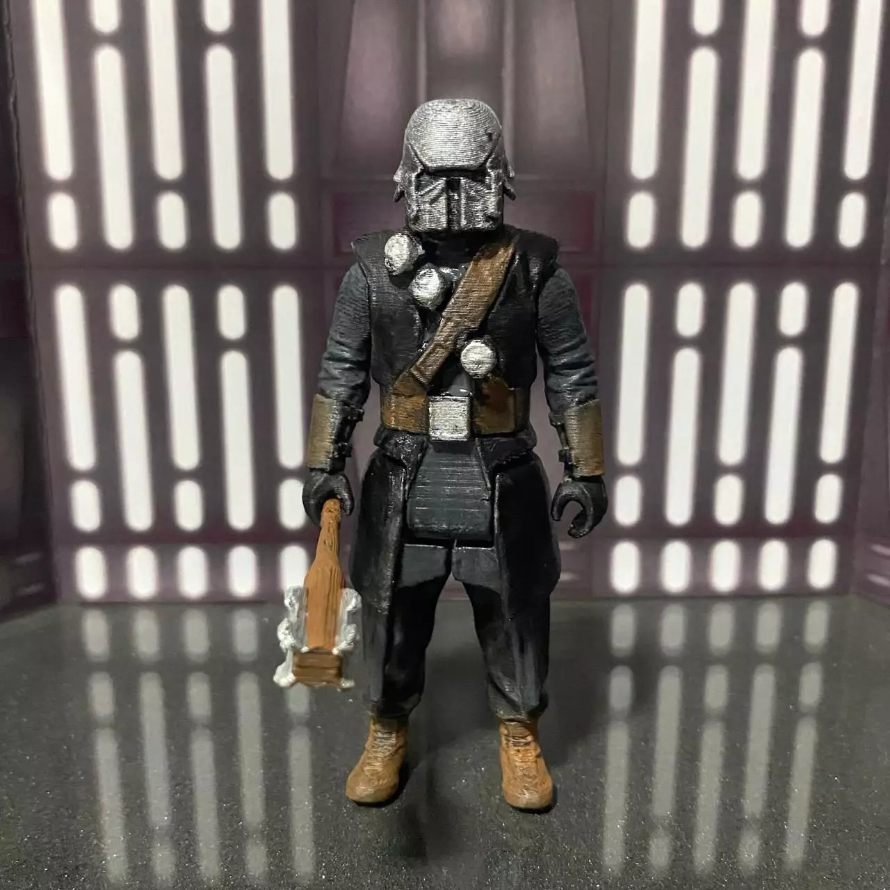Knights of ren ushar star wars vintage toy 3D print model_1