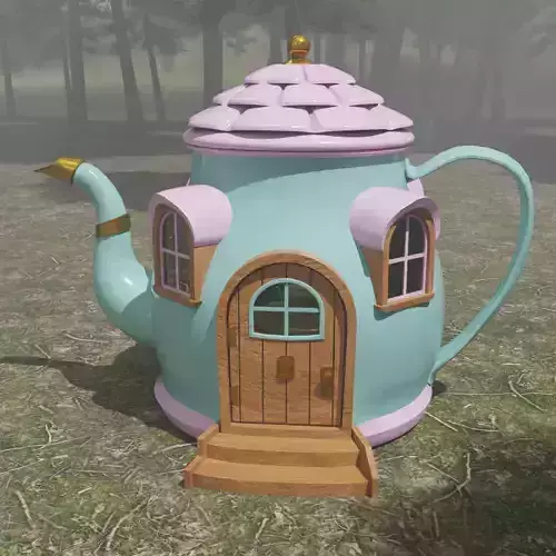 Teapot Miniature House