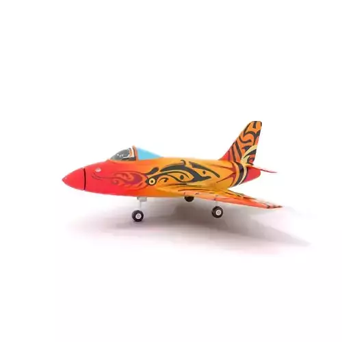 Flame Tiger Jet model pack