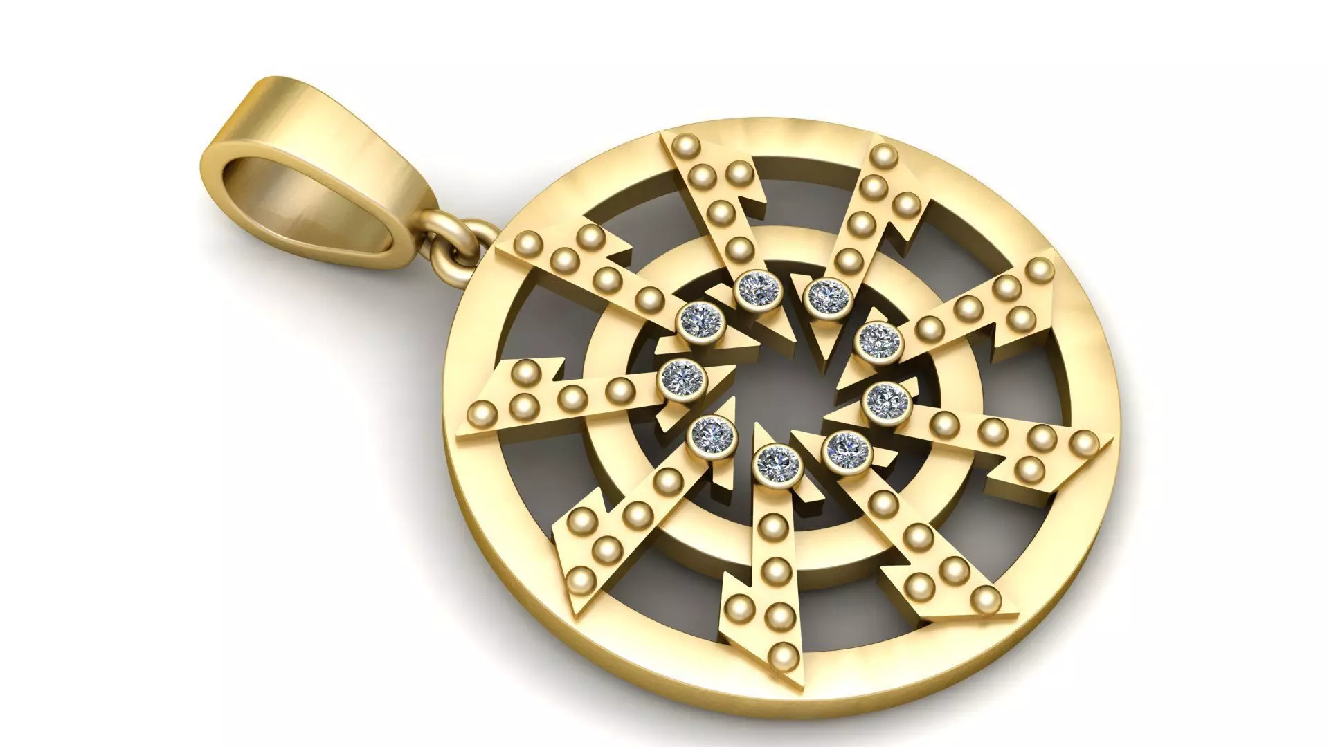 FANCY DESIGN PENDANT 3D PRINTABLE MODEL 3D print model_2