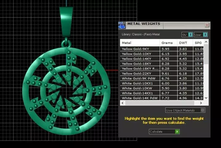 FANCY DESIGN PENDANT 3D PRINTABLE MODEL 3D print model_5