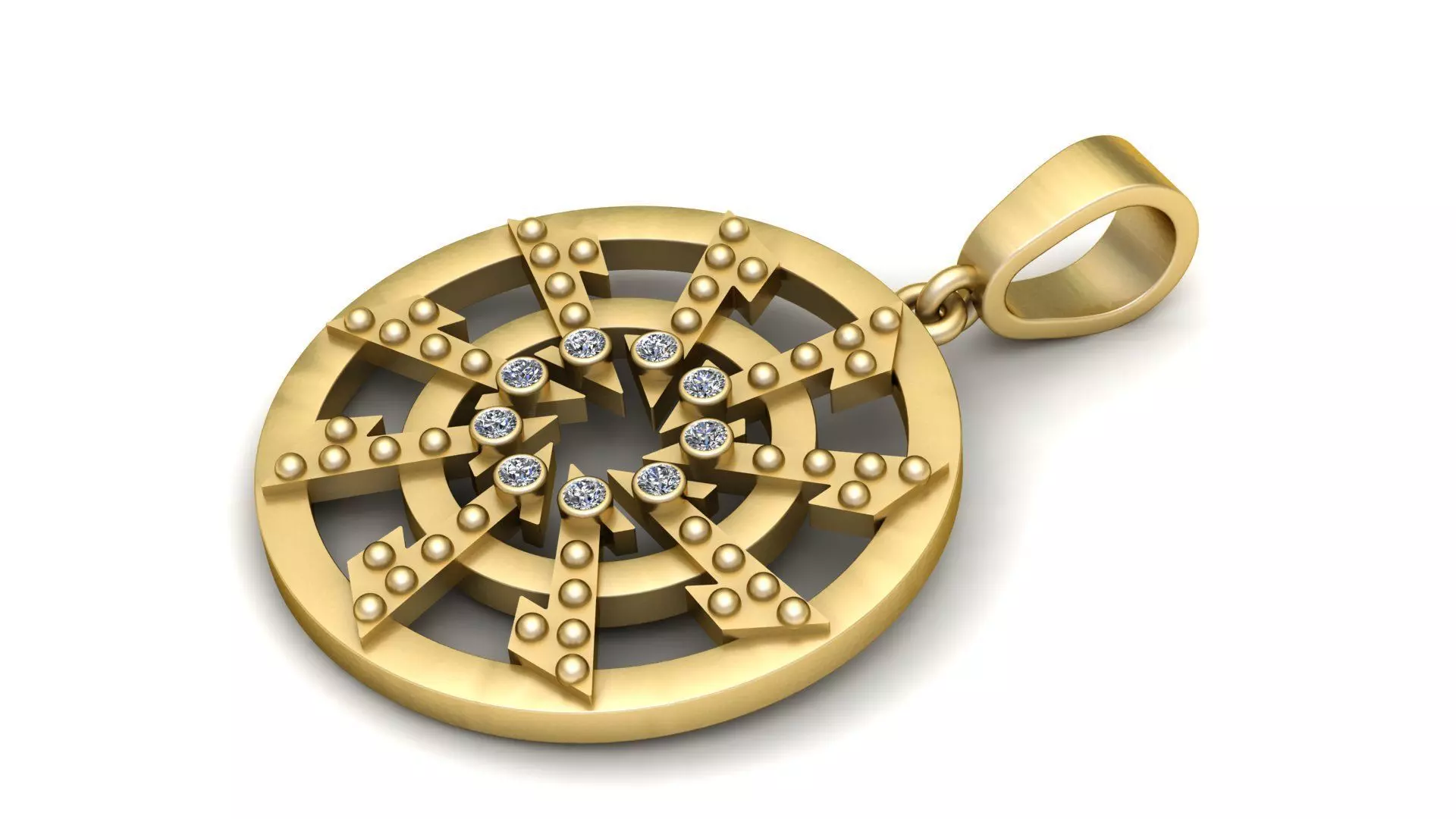 FANCY DESIGN PENDANT 3D PRINTABLE MODEL 3D print model_1