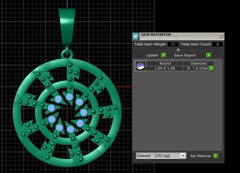 FANCY DESIGN PENDANT 3D PRINTABLE MODEL 3D print model_4
