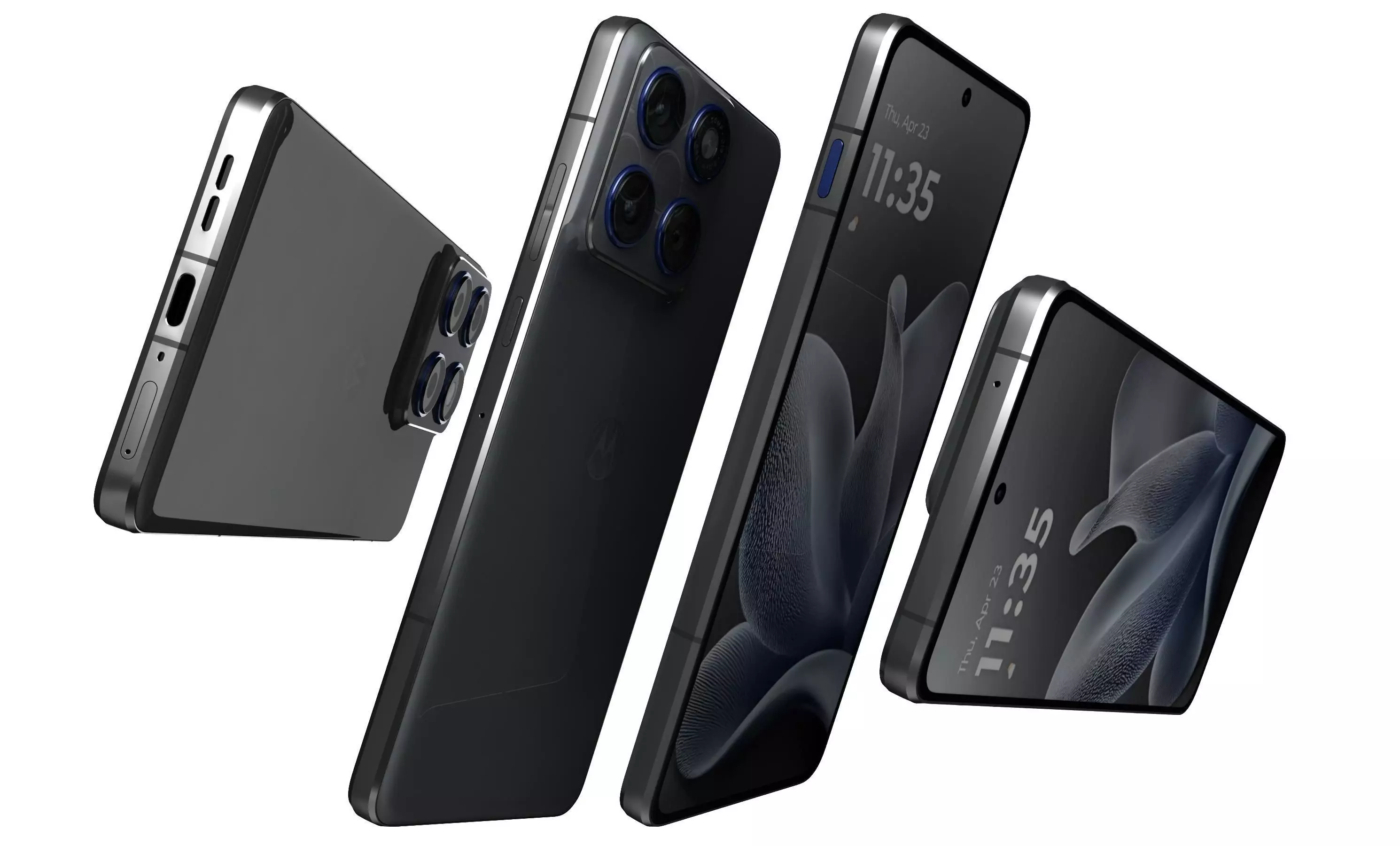 Motorola Moto X70 Air Gadget Gray 3D model_5