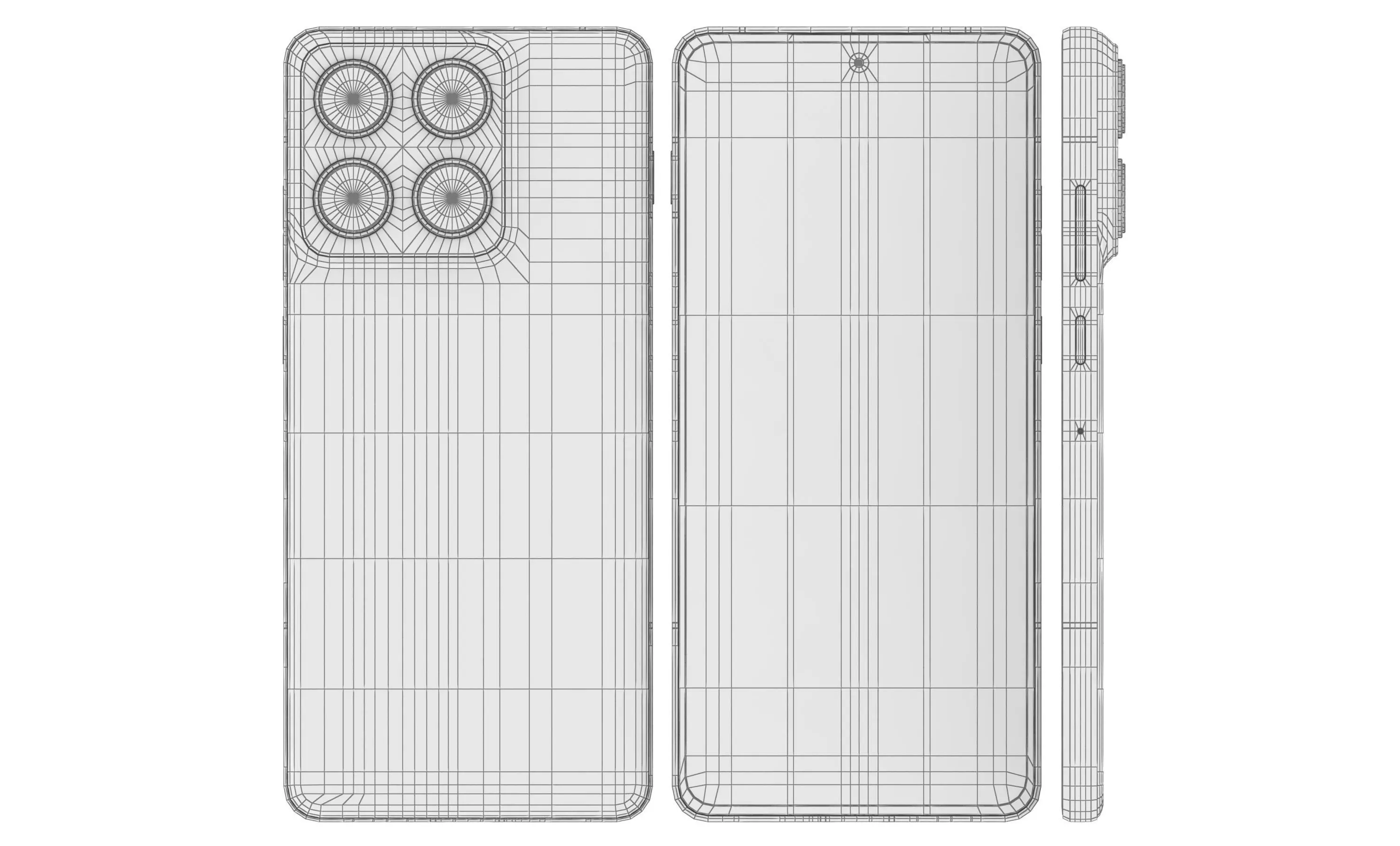 Motorola Moto X70 Air Gadget Gray 3D model_13