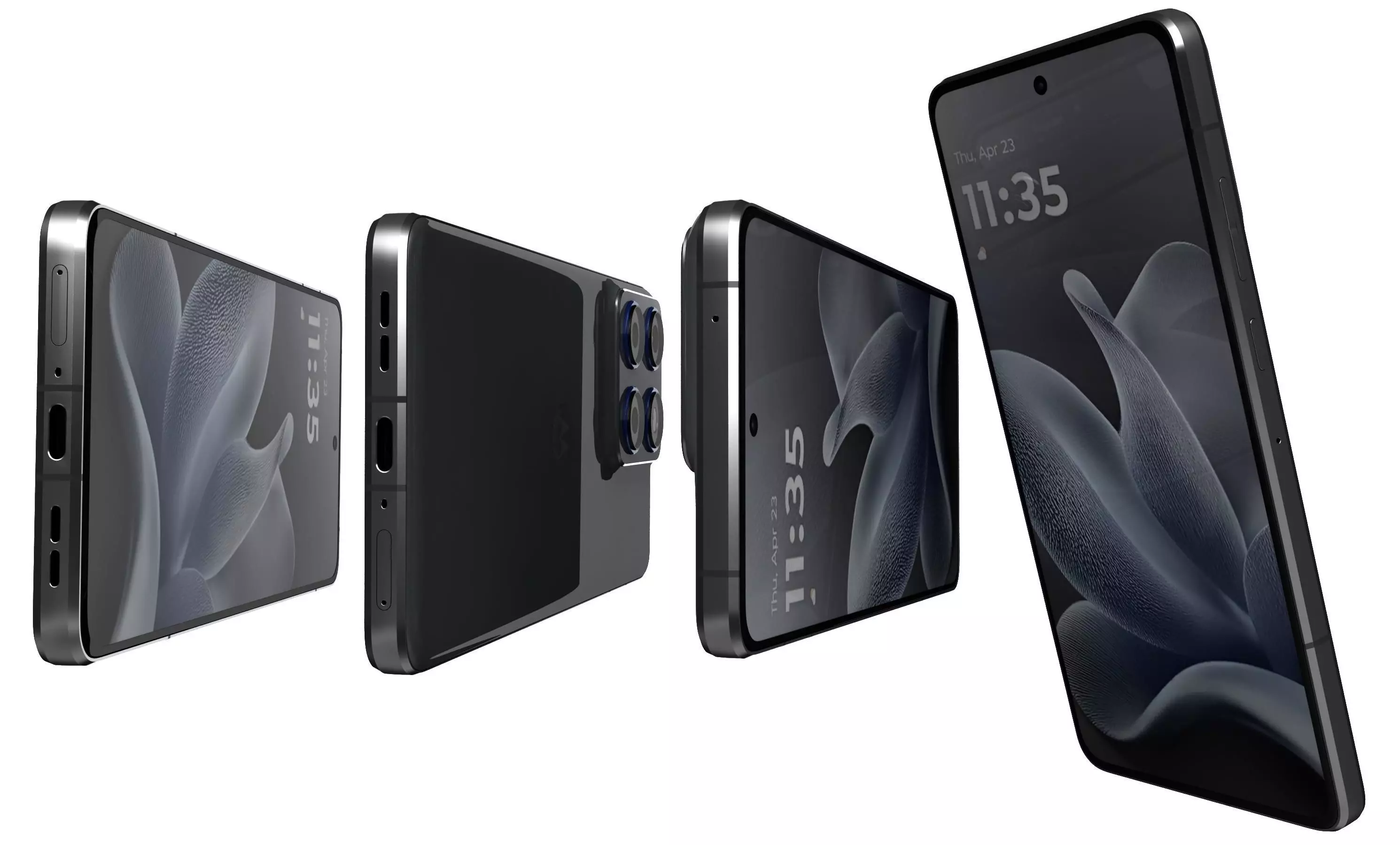 Motorola Moto X70 Air Gadget Gray 3D model_6