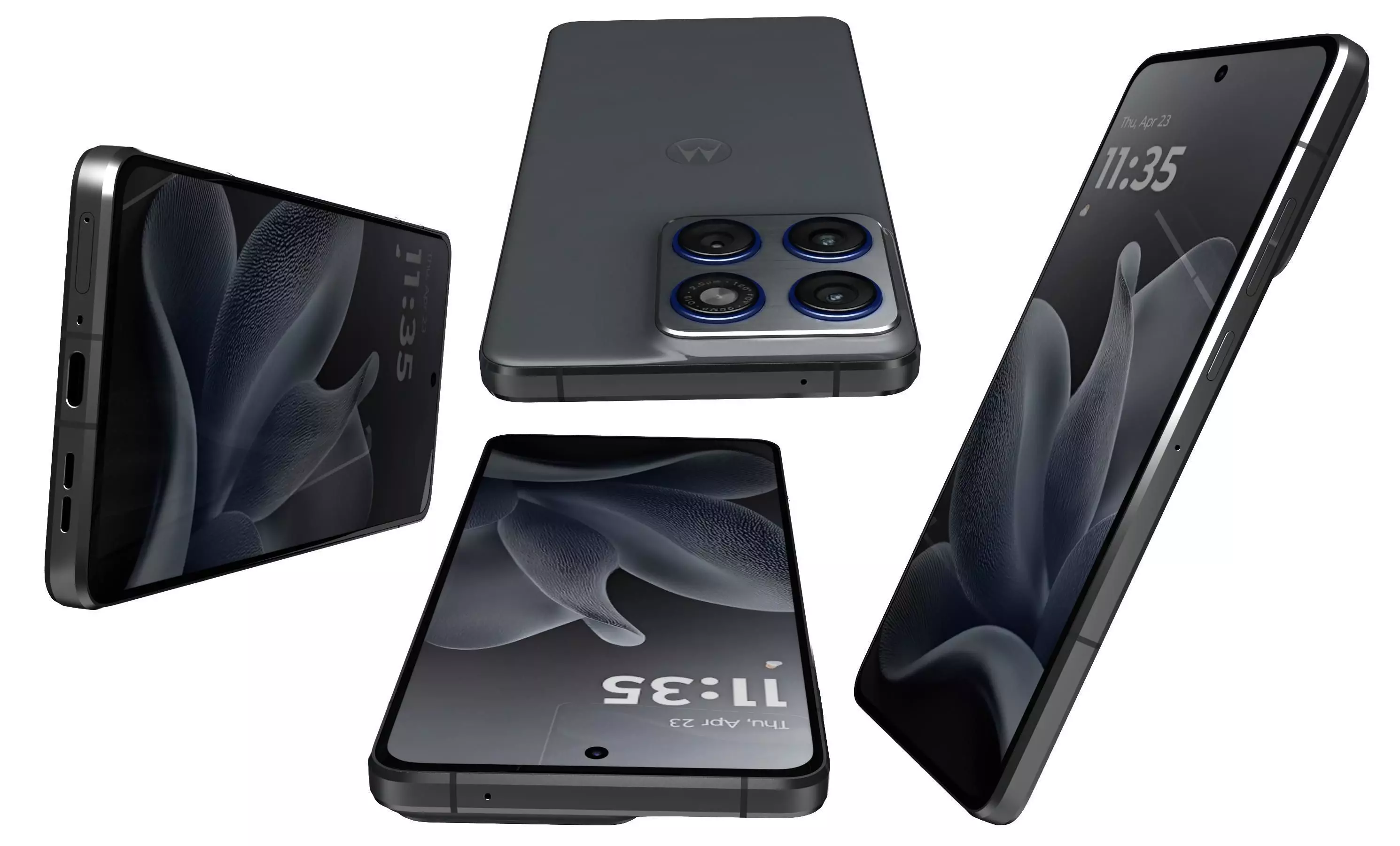 Motorola Moto X70 Air Gadget Gray 3D model_7