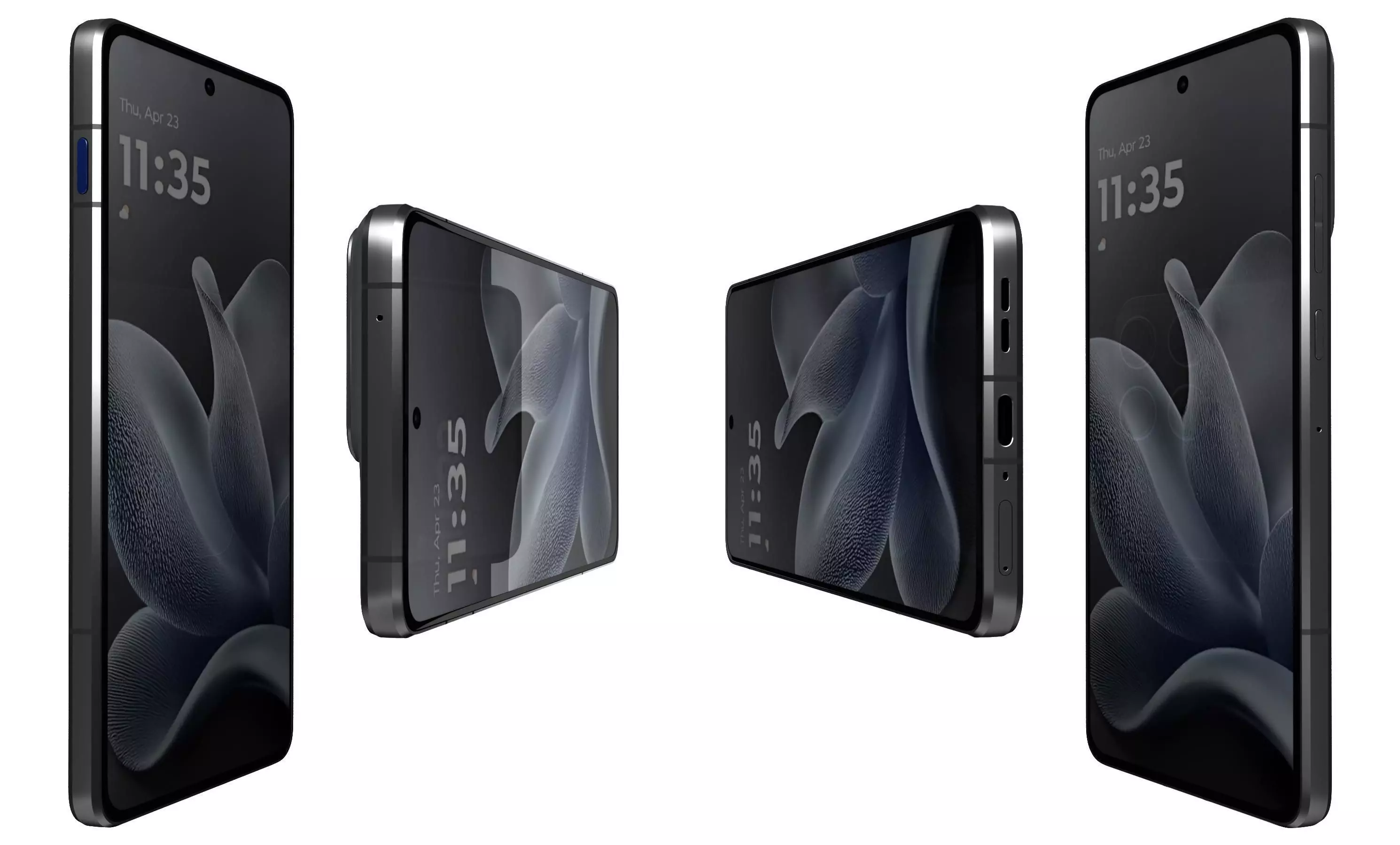 Motorola Moto X70 Air Gadget Gray 3D model_2