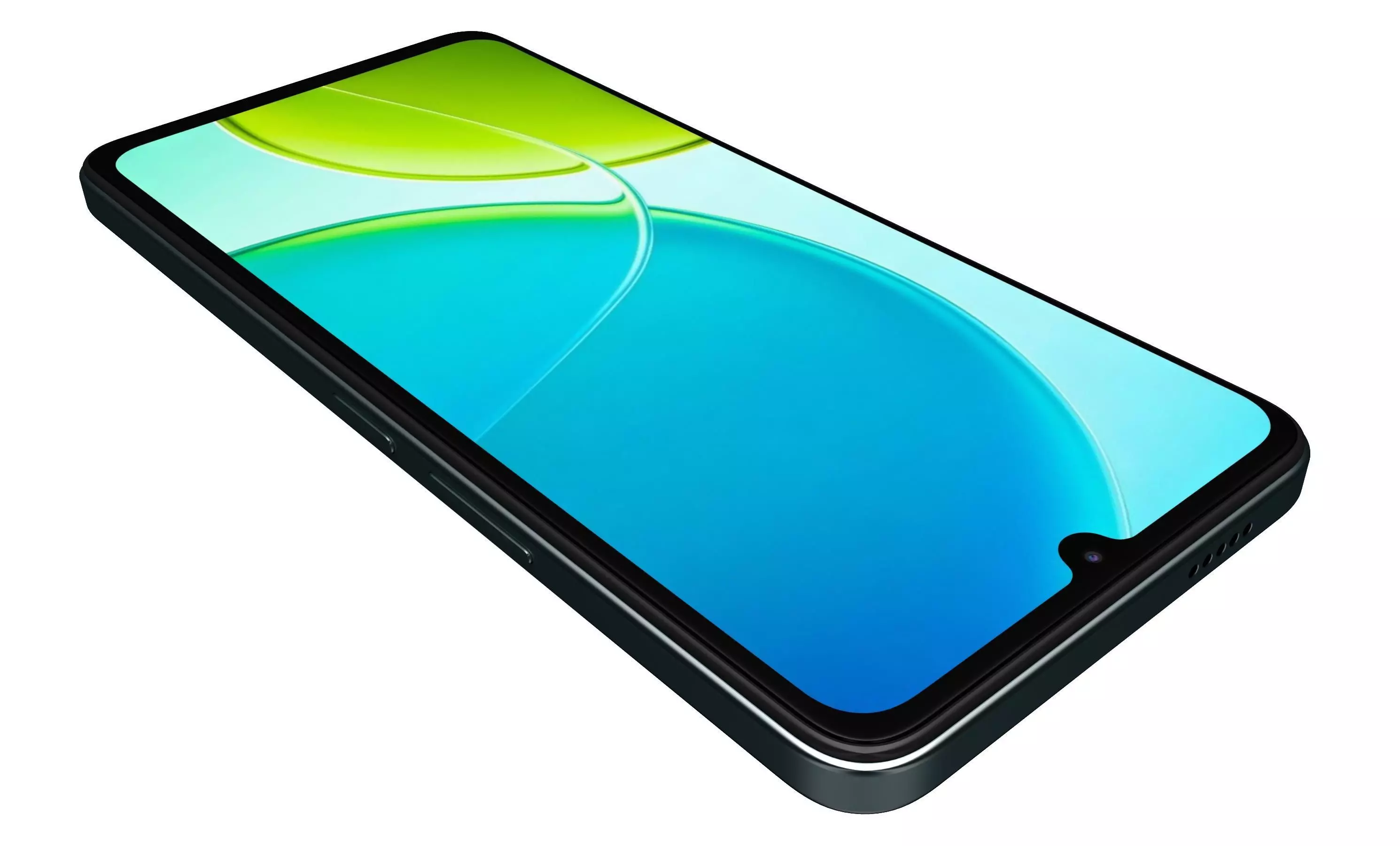 Vivo Y19s 5G Green 3D model_9