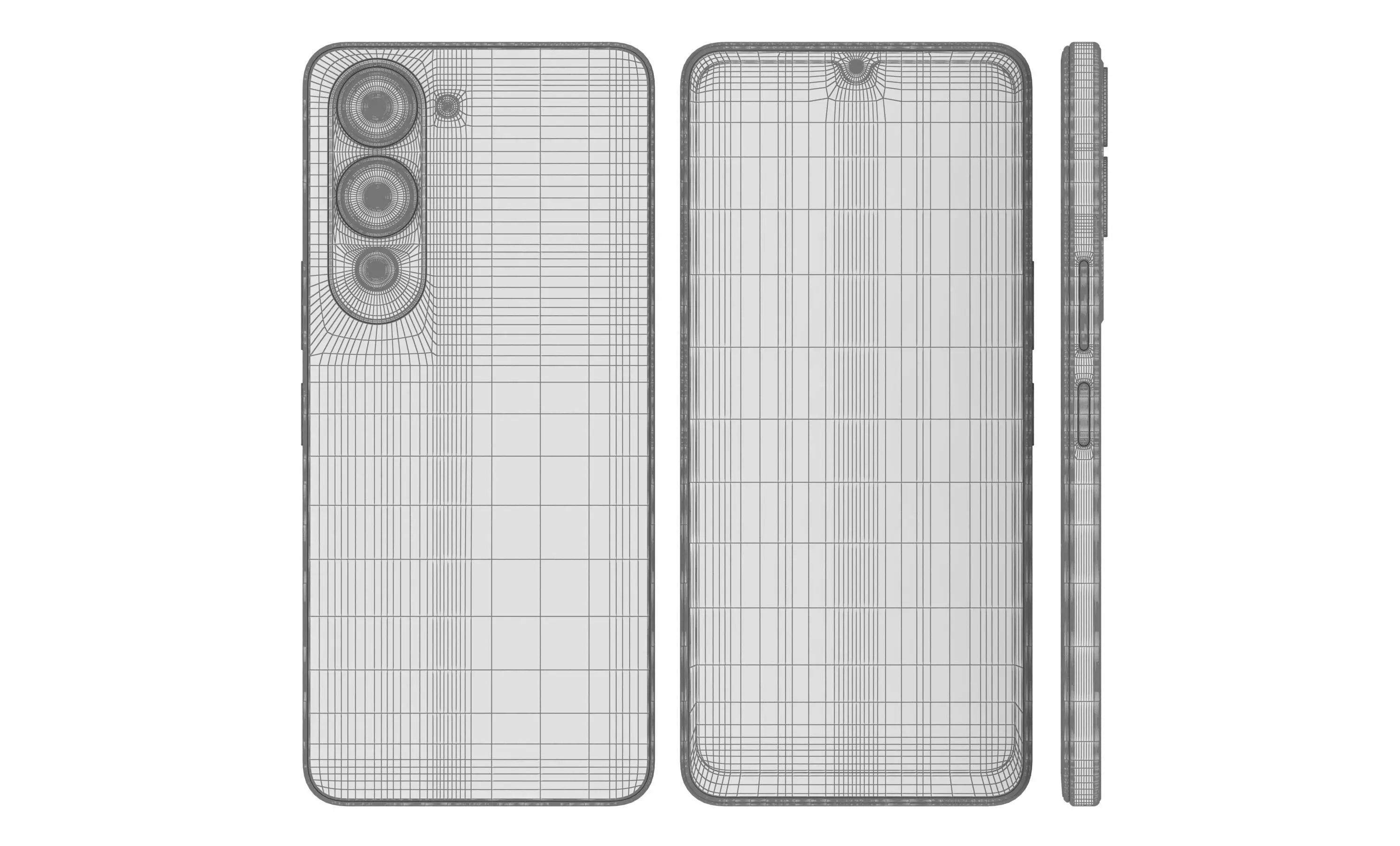 Vivo Y19s 5G Green 3D model_14