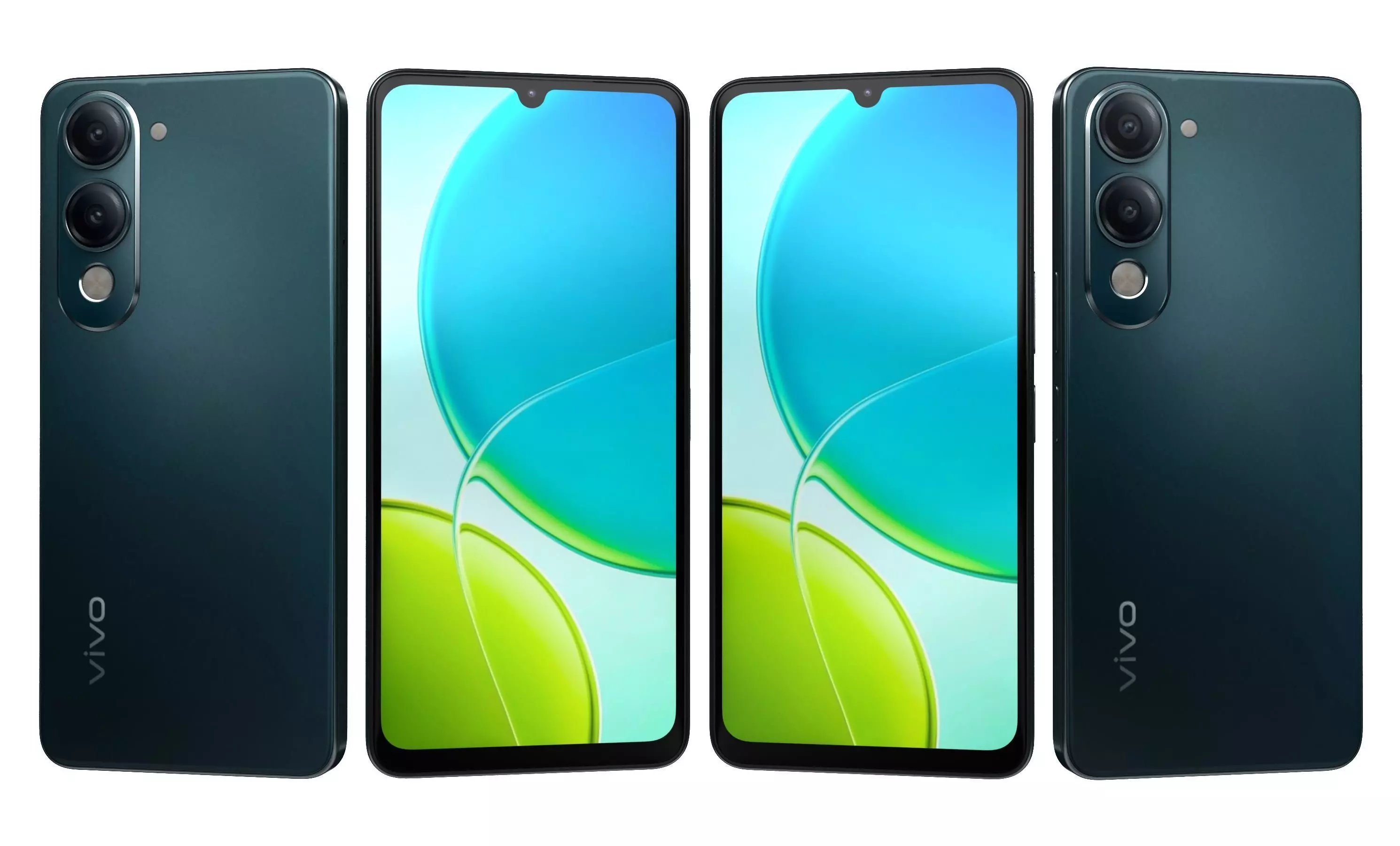 Vivo Y19s 5G Green 3D model_27