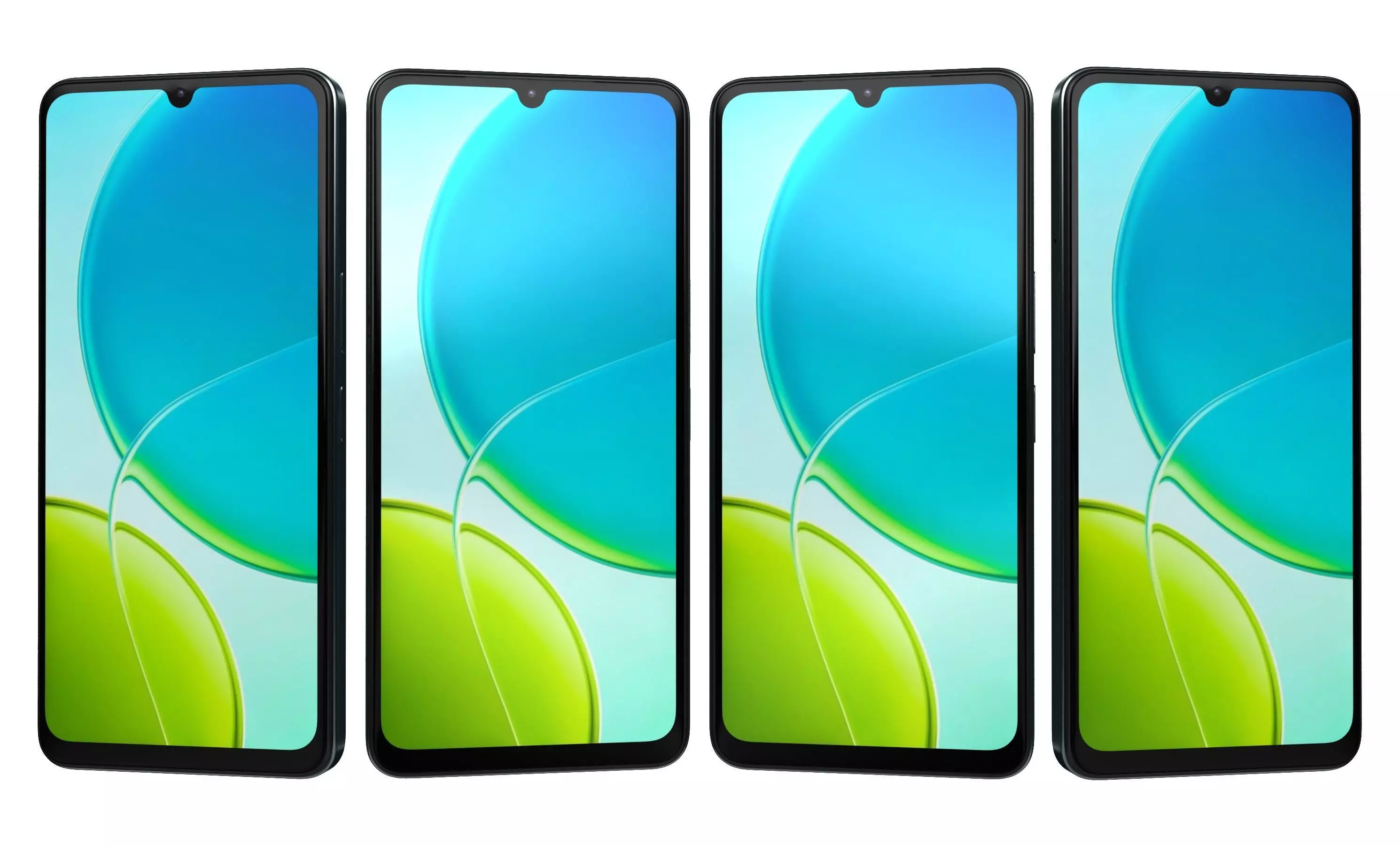 Vivo Y19s 5G Green 3D model_28