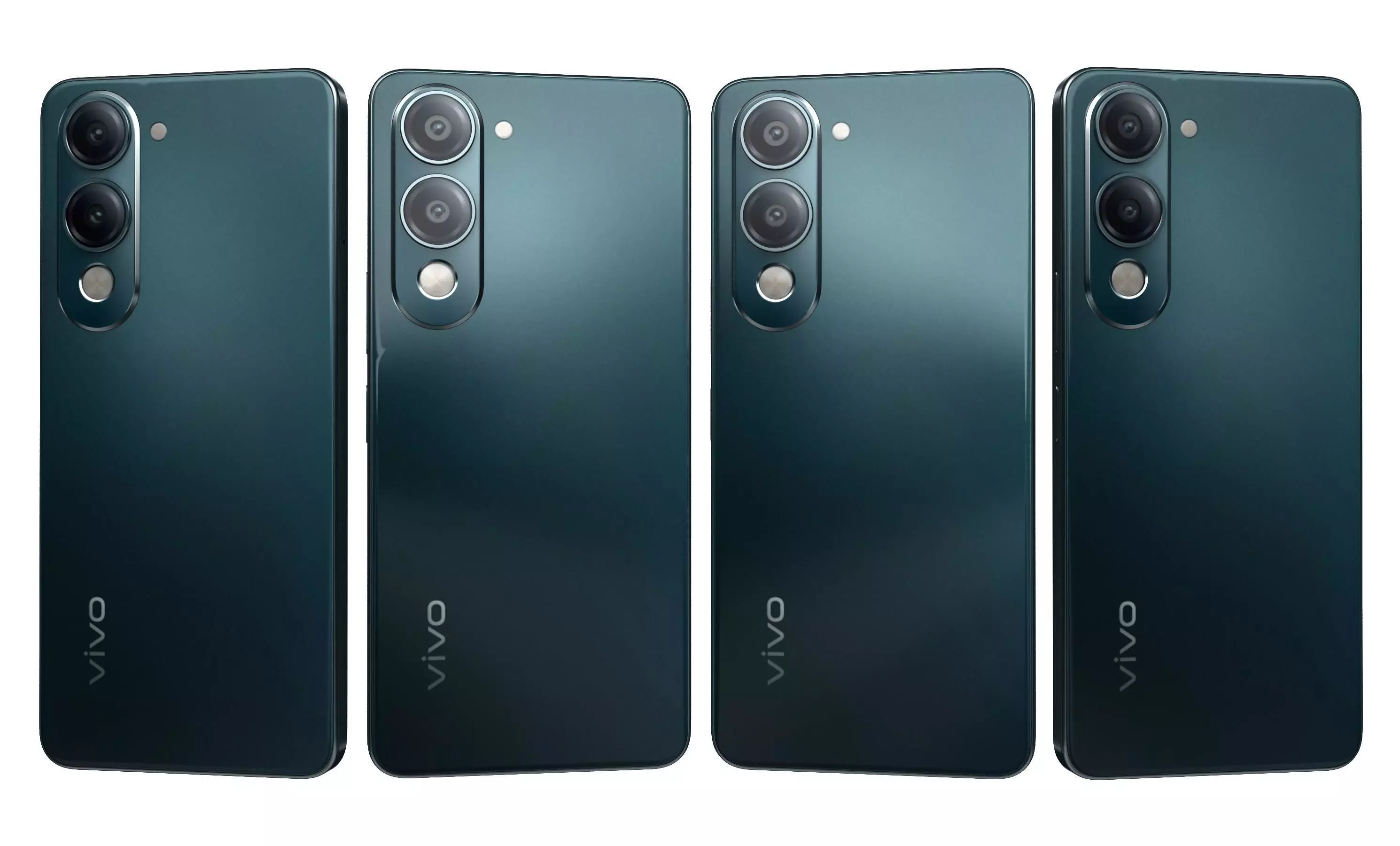 Vivo Y19s 5G Green 3D model_30