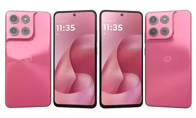 Motorola Moto G57 Power PANTONE Pink Lemonade