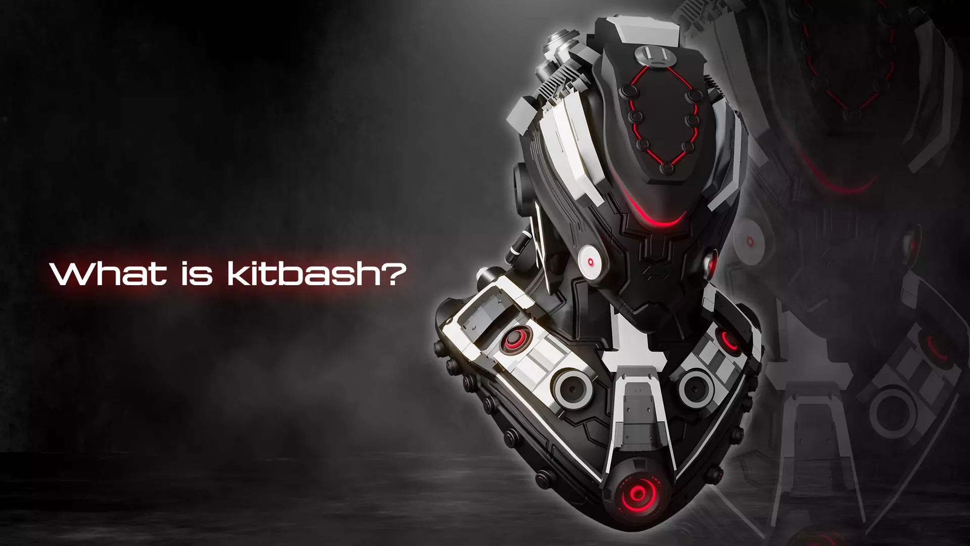 300 Hardsurface KitBash 200 Alpha 3D model Free 3D model_1