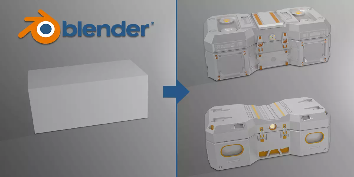 300 Hardsurface KitBash 200 Alpha 3D model Free 3D model_2