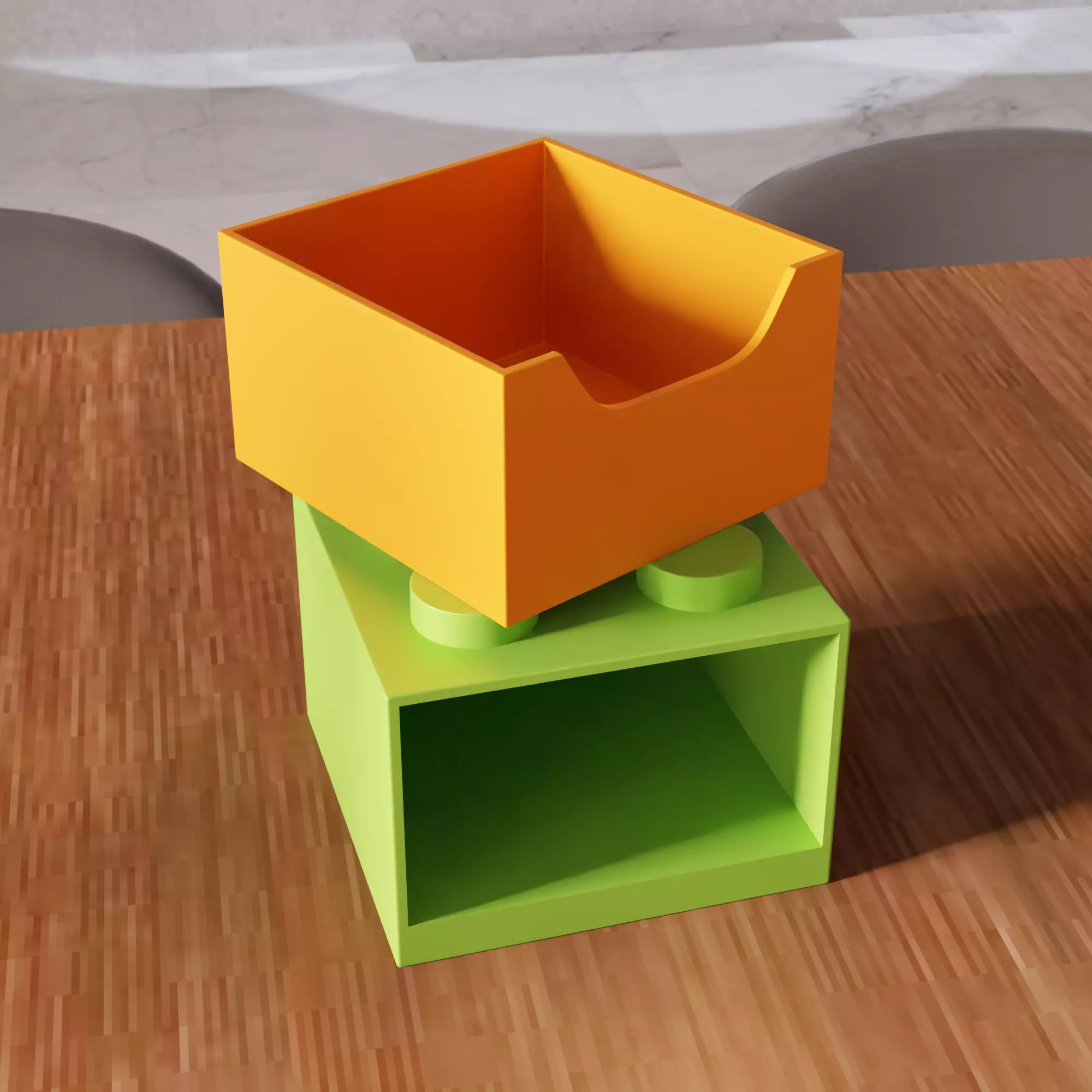 Block Drawer Organizer - 484 3D print model_7