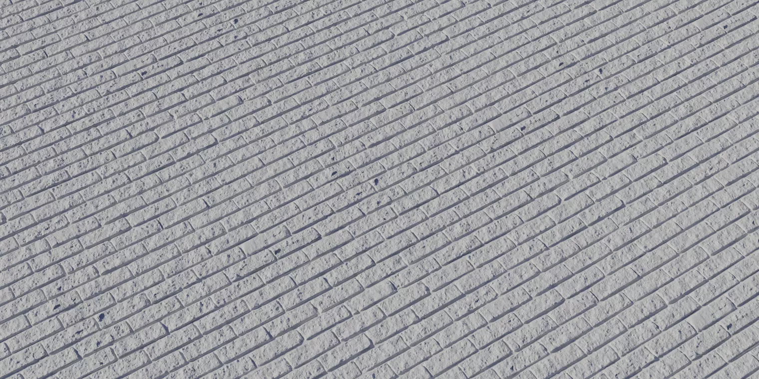 Textured Sandstone Slim Bricks PBR Texture  Texture_2