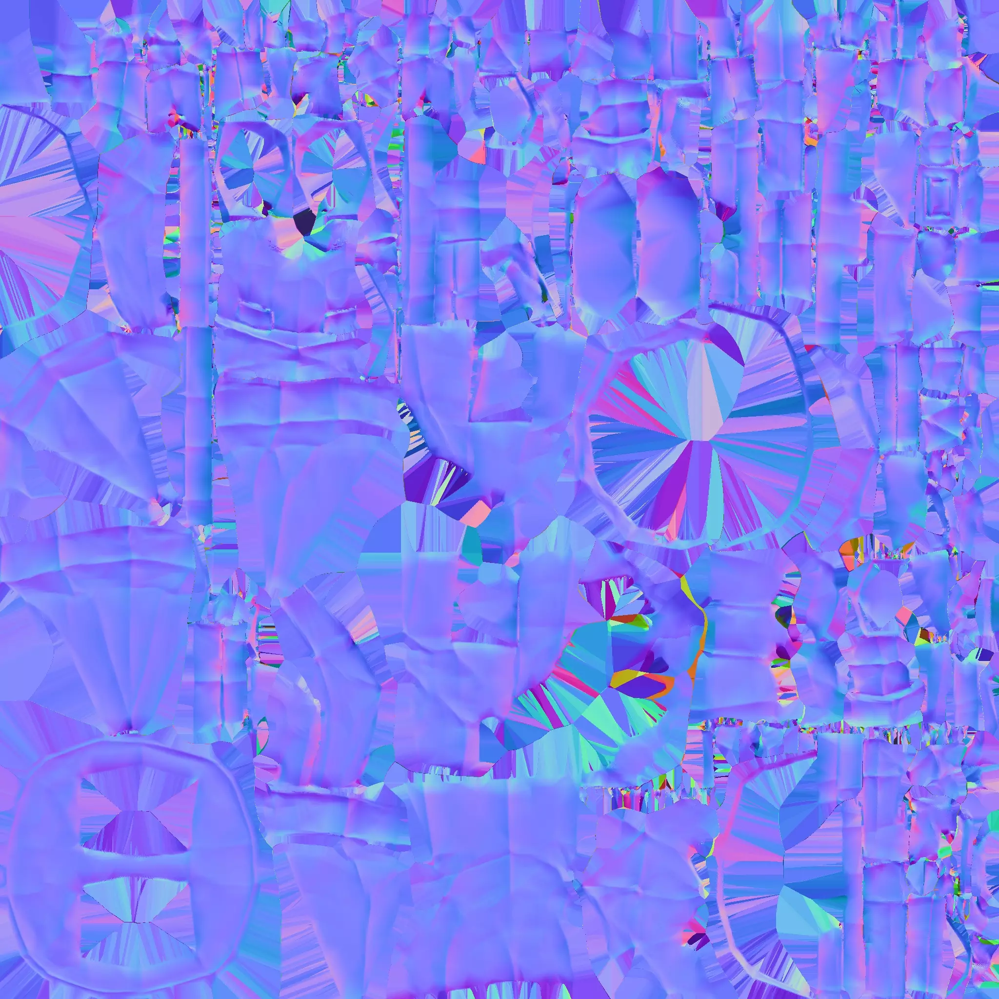 Jolly Santa Low-poly 3D model_20