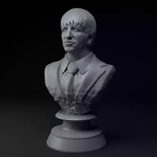 Ringo Starr The Beatles Premium 3D Bust STL