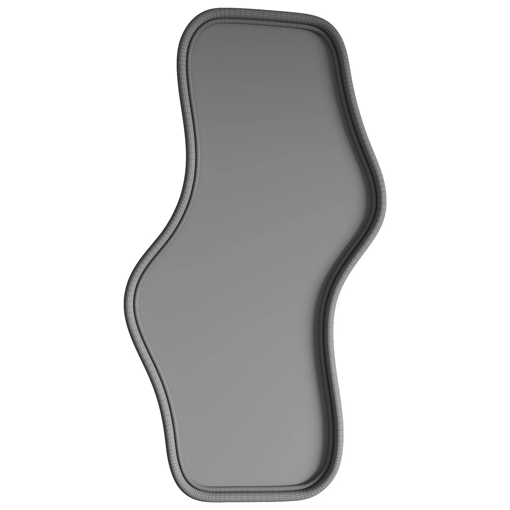 Full Length Asymmetrical Mirror 10 3D model_6