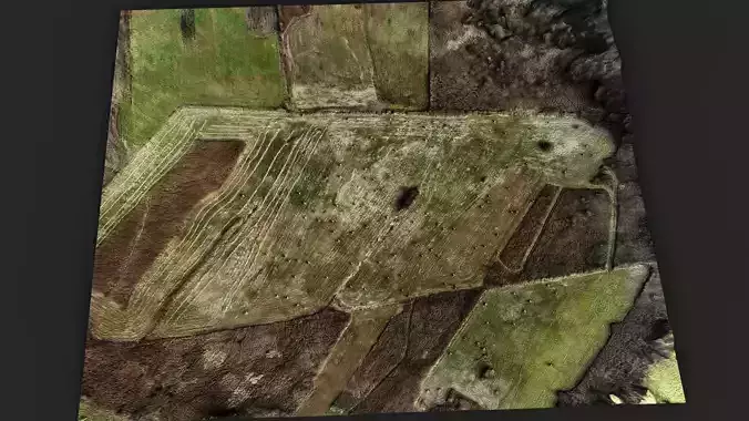 terrain landscape grass fields pt4 PBR photogrammetry