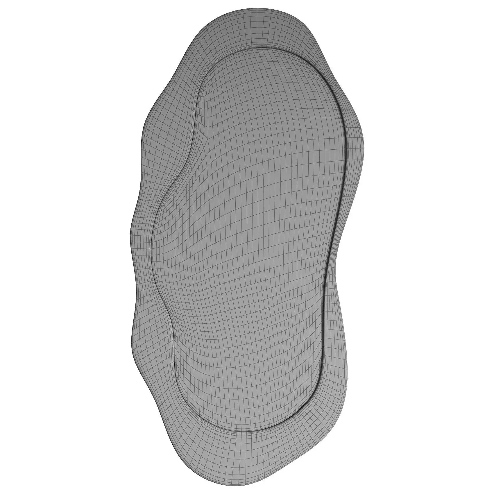 Full Length Asymmetrical Mirror Set 11 3D model_3