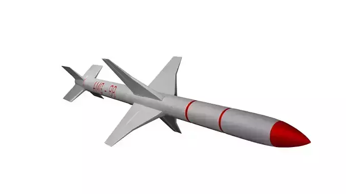AGM-88 Missile PBR Ready Textures