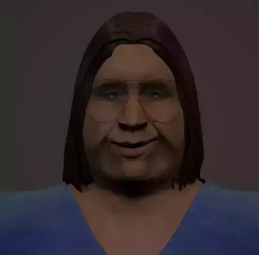 Large guy 3D model