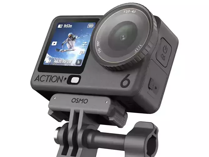 DJI Osmo Action 6 whit Extension Rod Kit