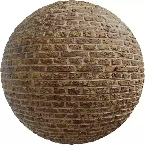 London Stock Brick Wall PBR Texture