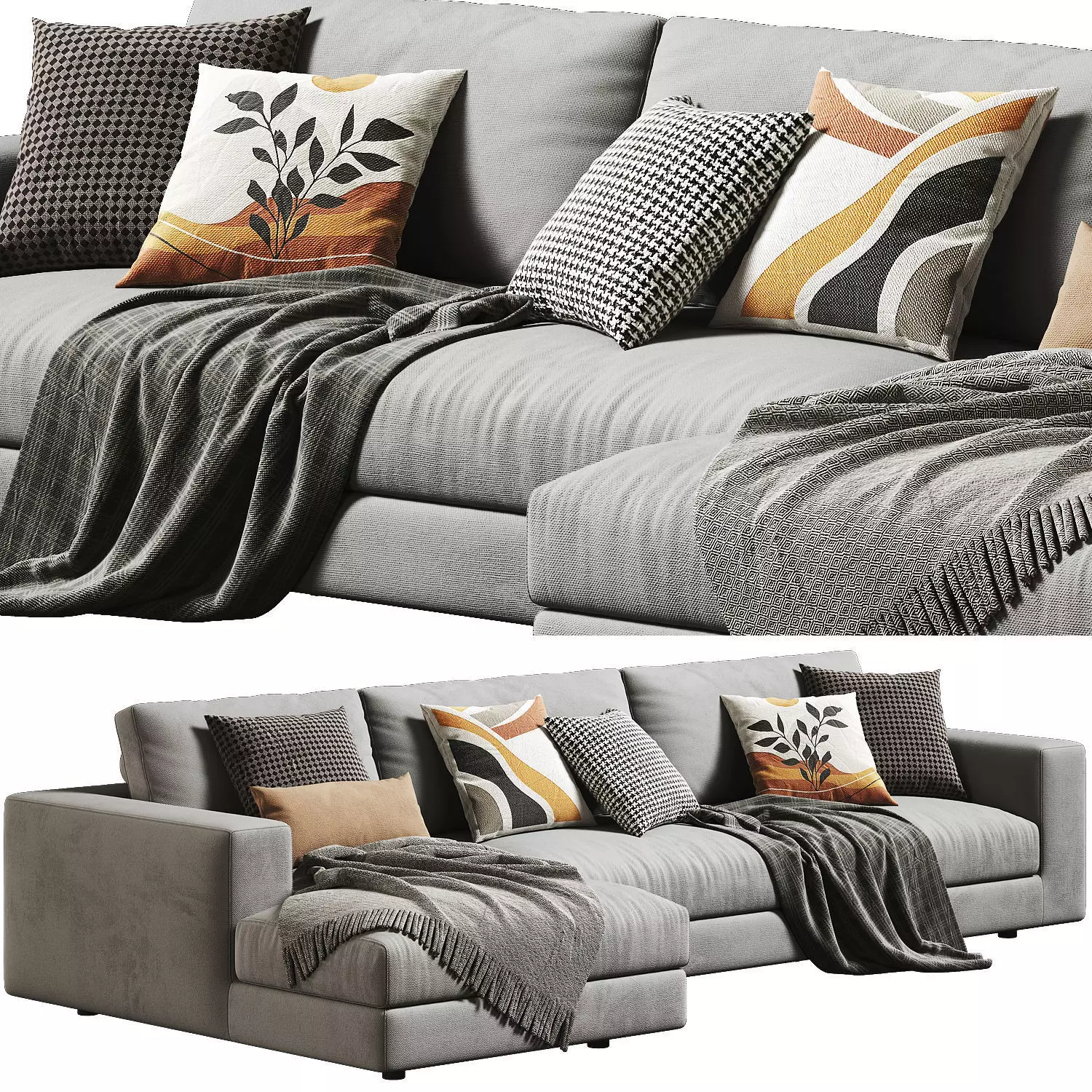 Bonaldo Superhiro Chaise Longue 02 3D model_0