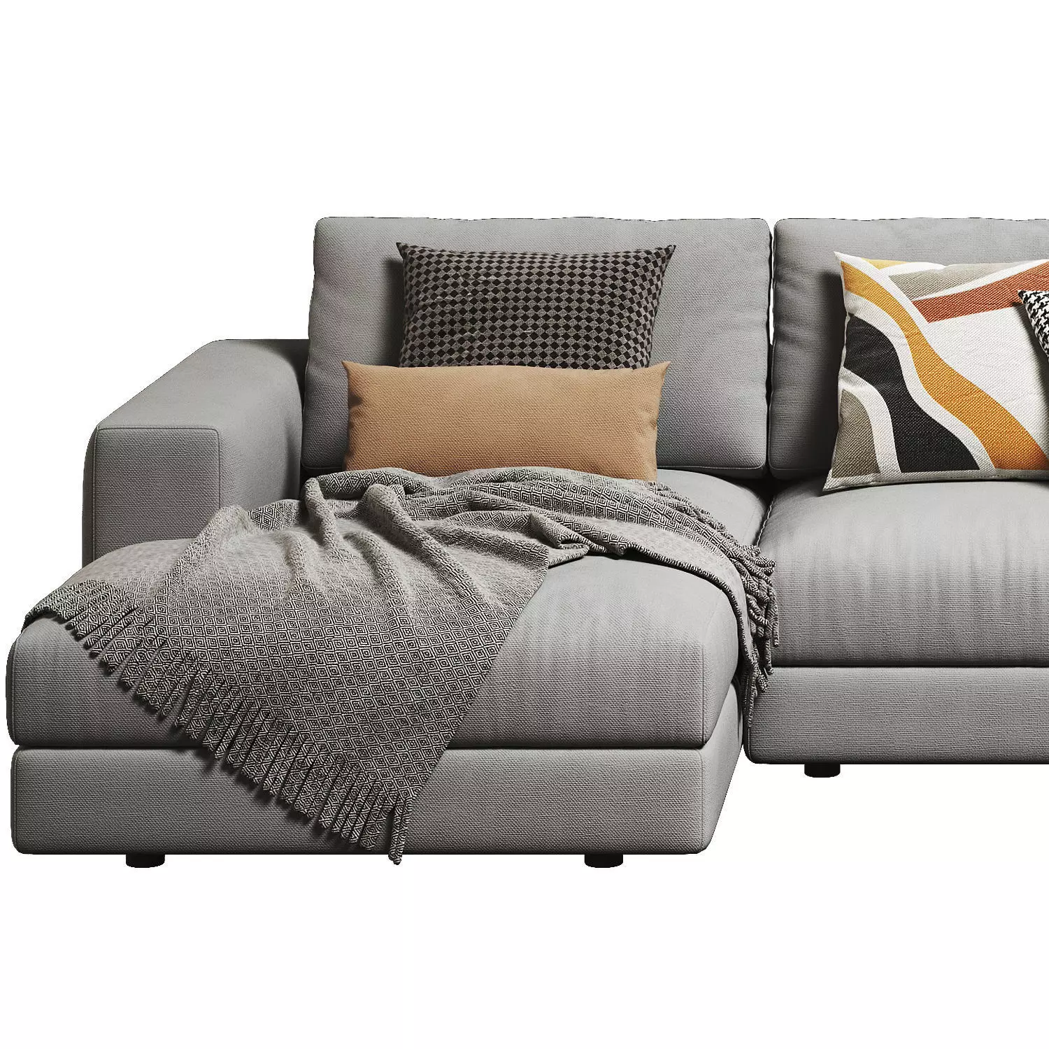 Bonaldo Superhiro Chaise Longue 02 3D model_2