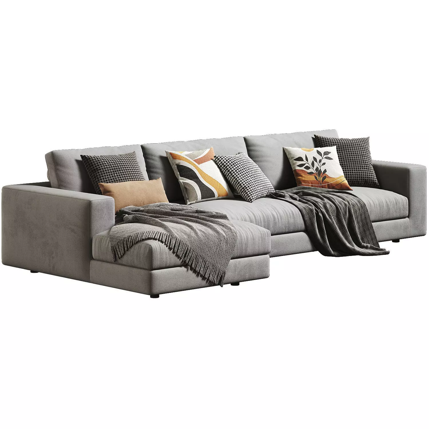 Bonaldo Superhiro Chaise Longue 02 3D model_1