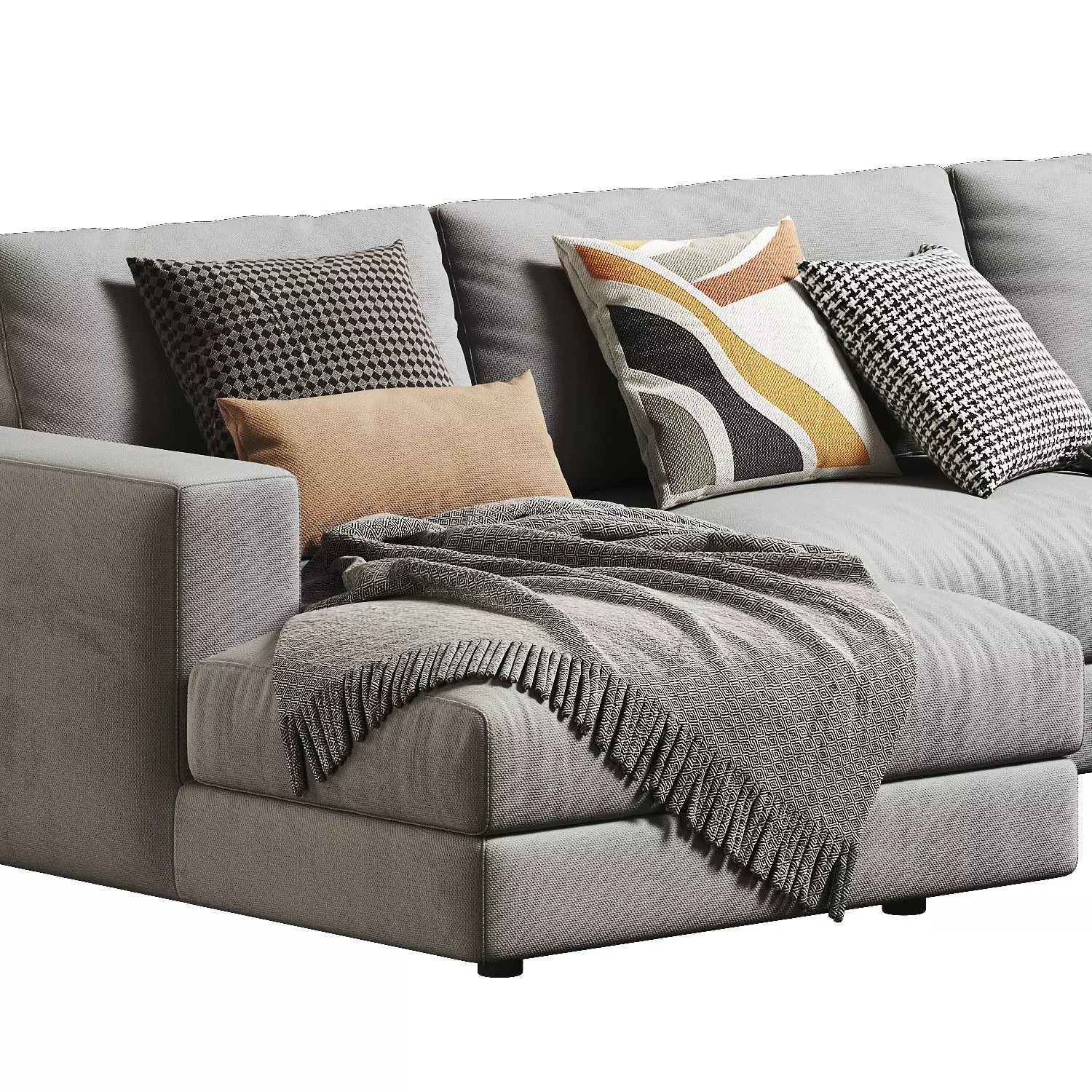 Bonaldo Superhiro Chaise Longue 02 3D model_5