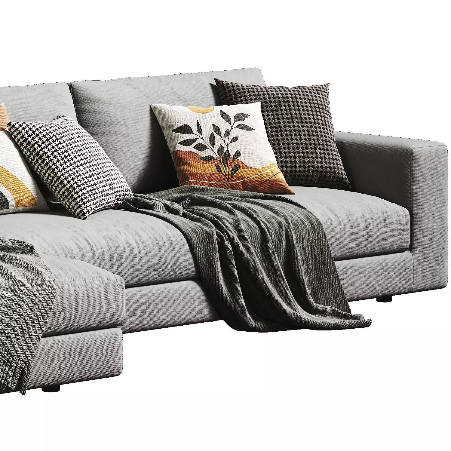 Bonaldo Superhiro Chaise Longue 02 3D model_4